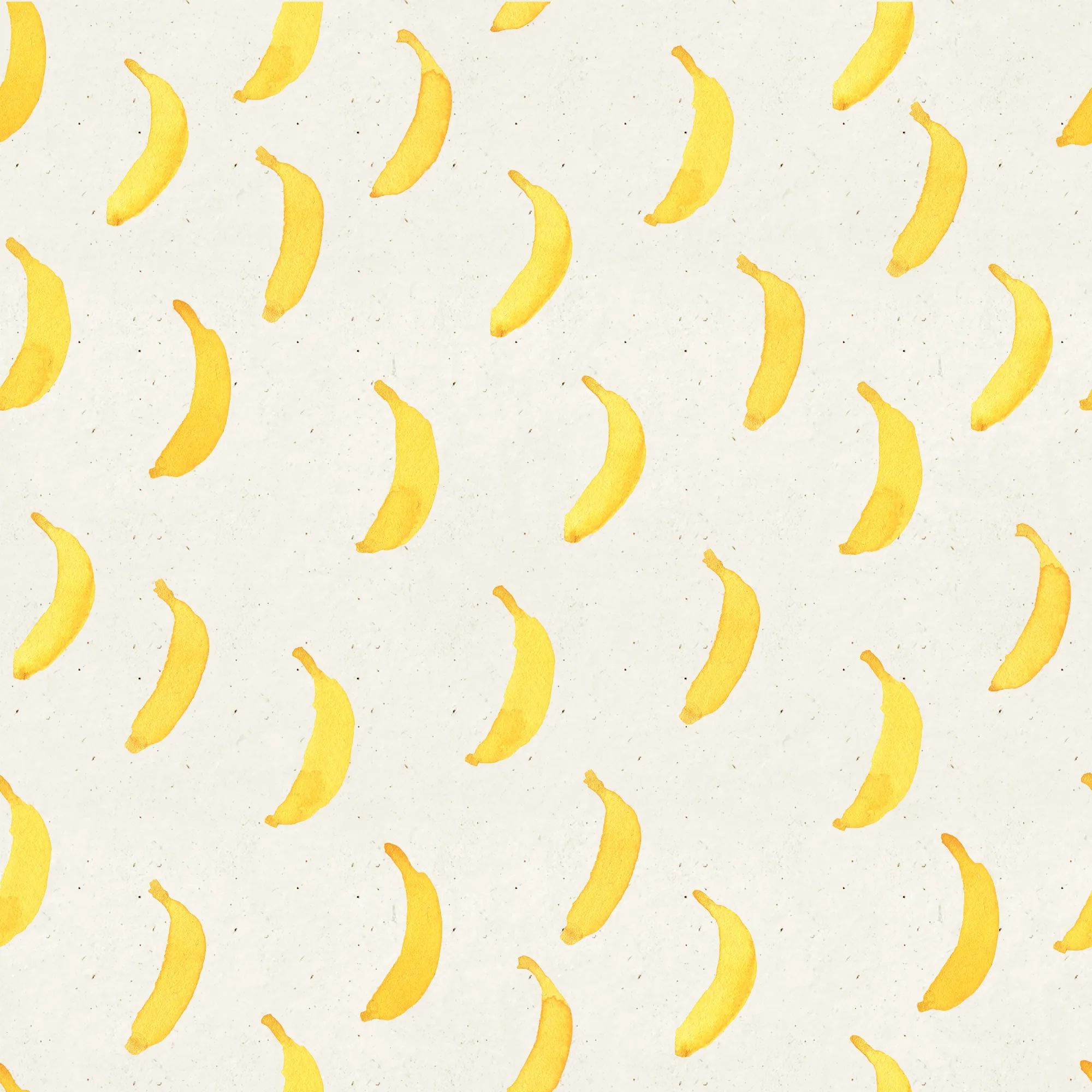 French terry banaan motief